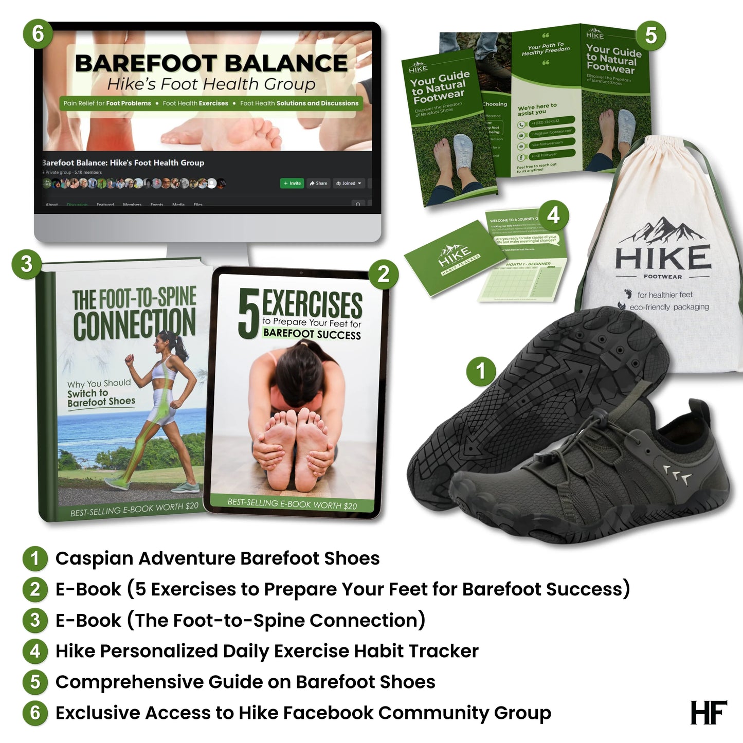 Caspian Adventure - Outdoor & Non-slip Barefoot Shoes (Unisex)