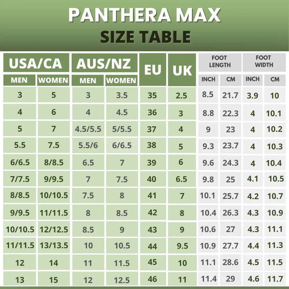 Panthera Max - Outdoor & Non-Slip Barefoot Shoes (Unisex) (BOGO)