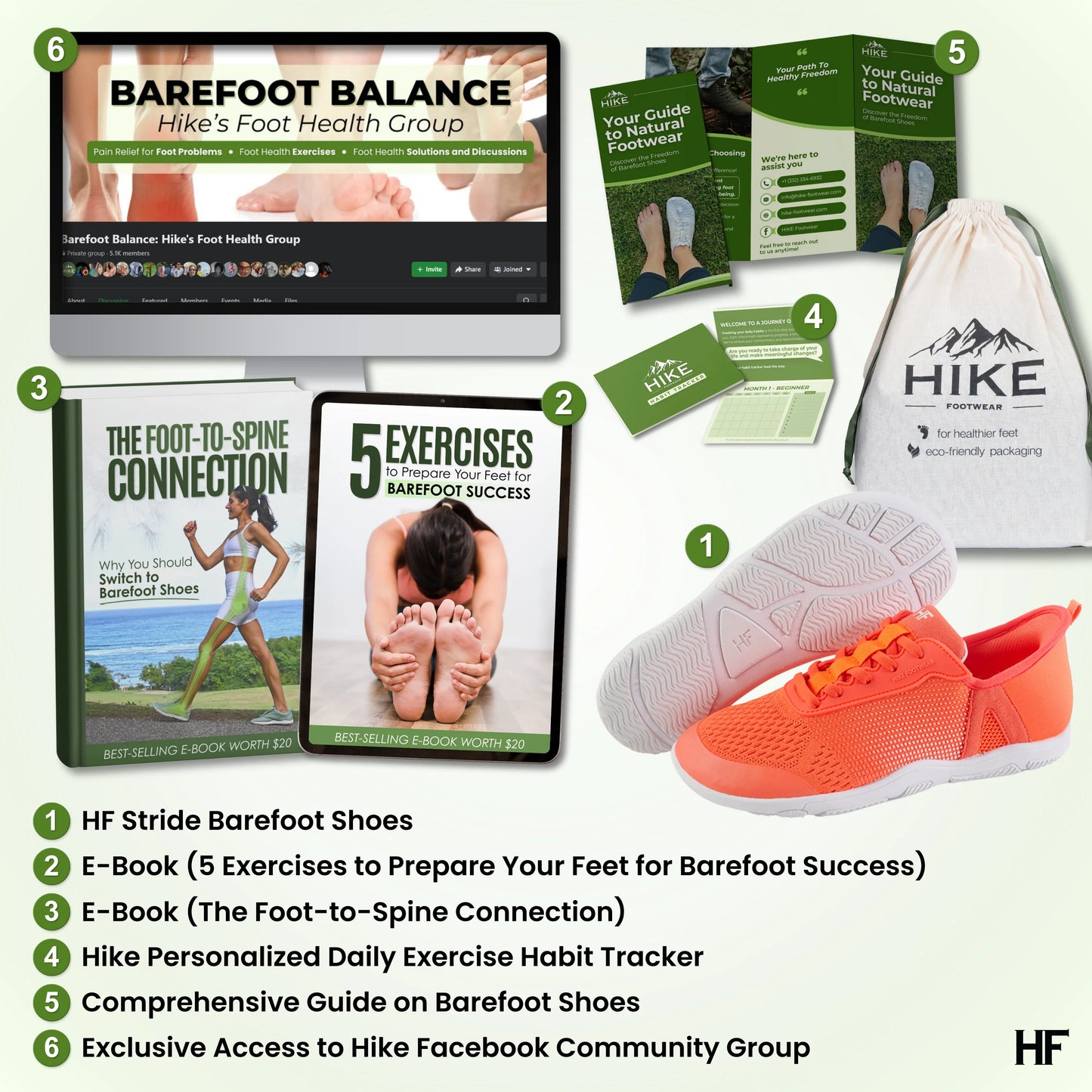 [NEW] HF Stride – Hands-Off & Ergonomic Barefoot Shoes (Unisex)