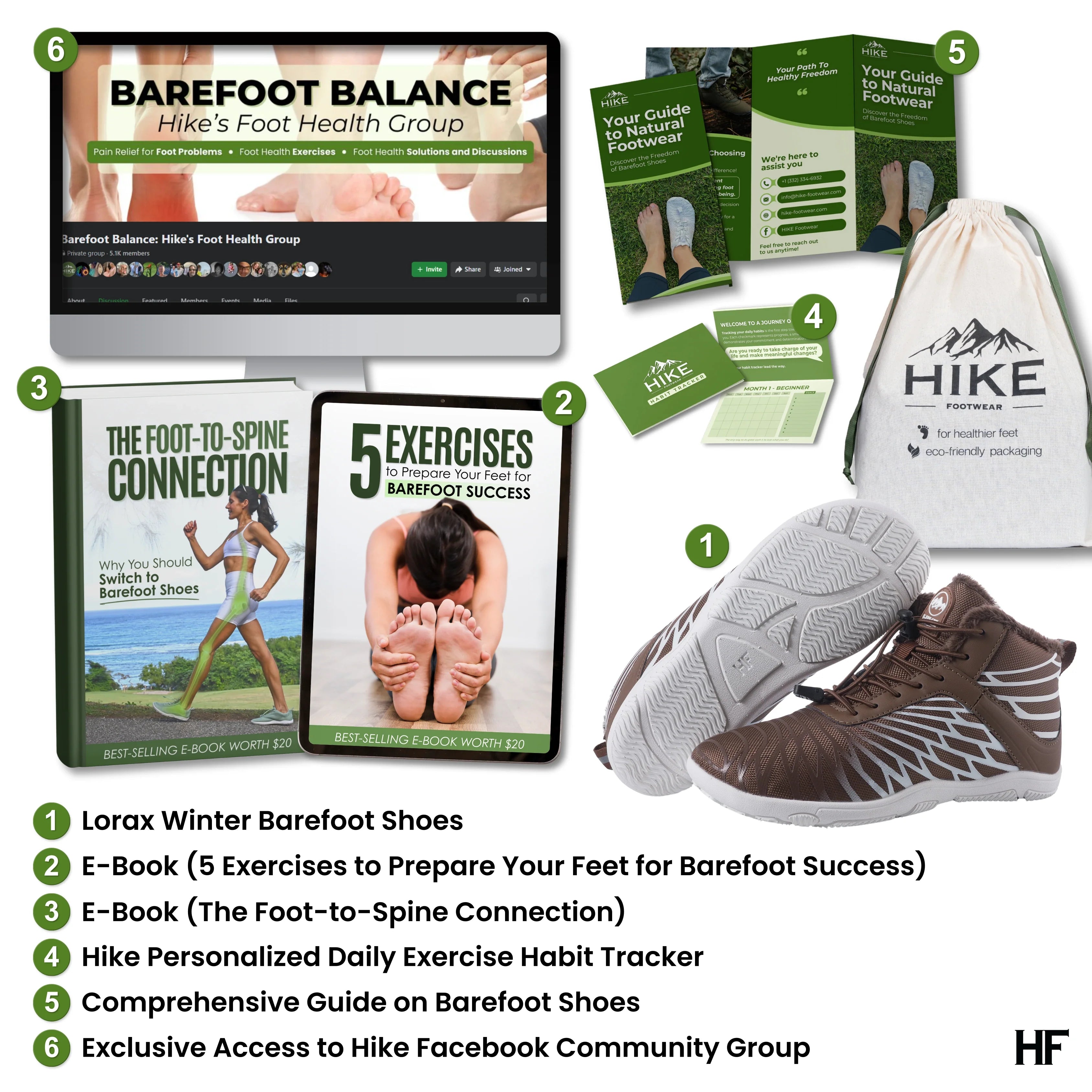 Lorax Winter – Ergonomic & Supportive Winter Barefoot Shoes (Unisex) (BOGO)