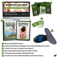 HIKE® Winter Orthopedic Insoles - Warm, Shock-absorbing, Pain-relieving Foot Pads