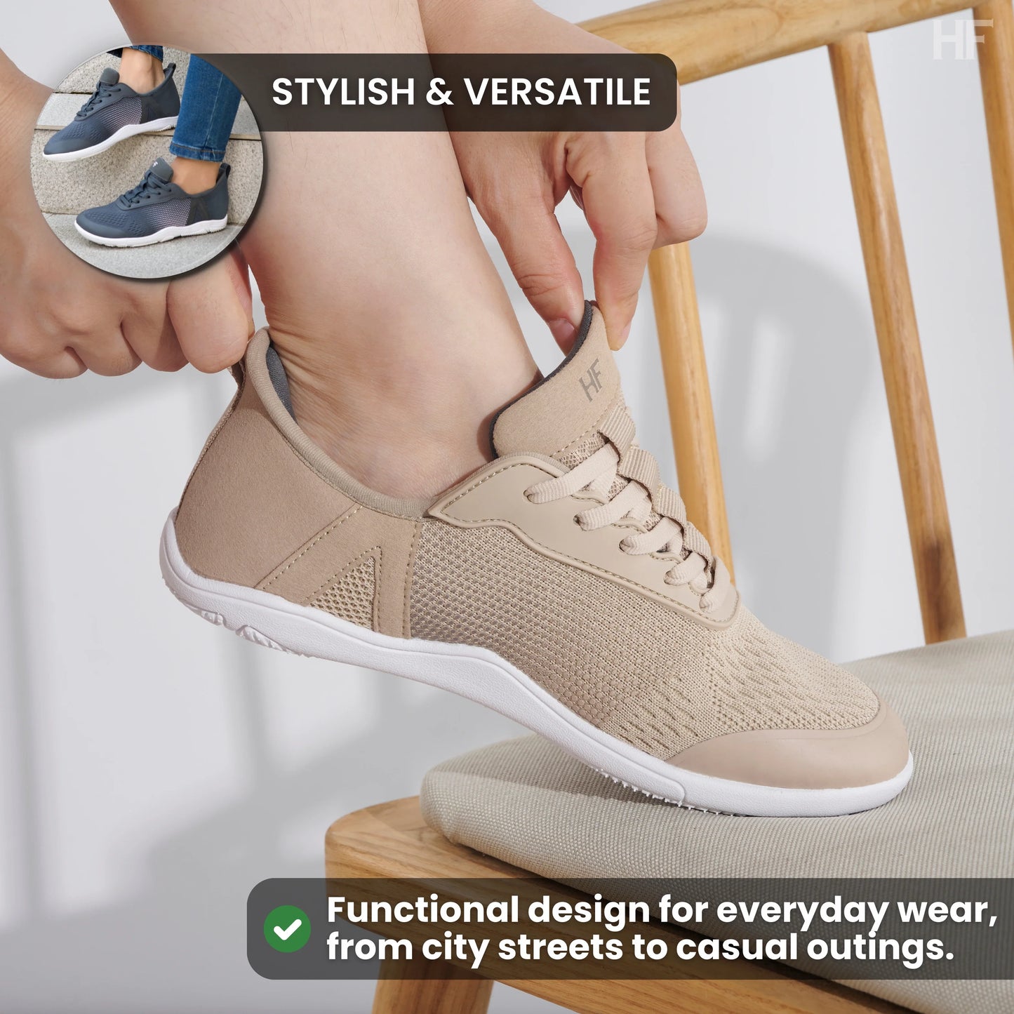 [NEW] HF Stride – Hands-Off & Ergonomic Barefoot Shoes (Unisex)